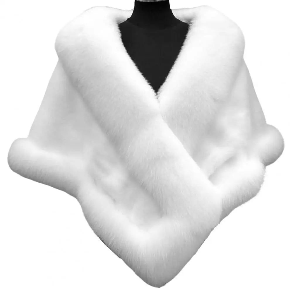 Luxury Fur Poncho, Fluffy Shawl Fur Shawl, Women Jackets