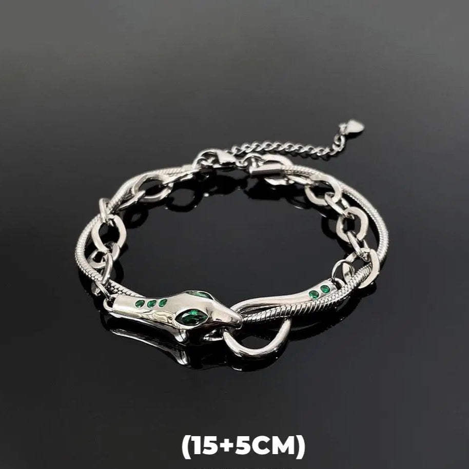 Retro Flame Cross Bracelet For Men Woman Hip Hop Titanium Steel Splice Chain Charm Unisex Jewelry Cool Kpop Luxury Accessories