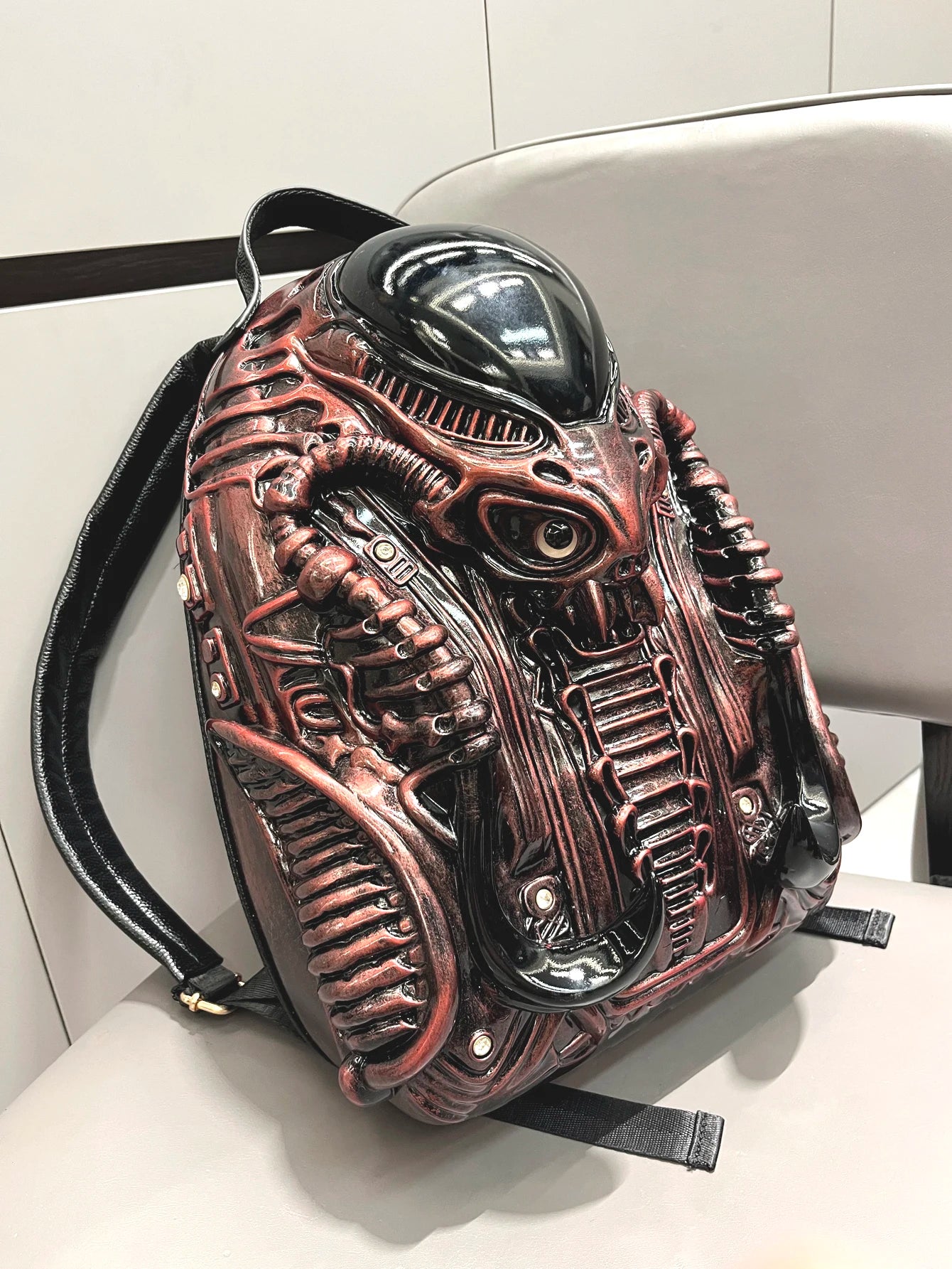 Dancing Engine Designer Backpack Purse