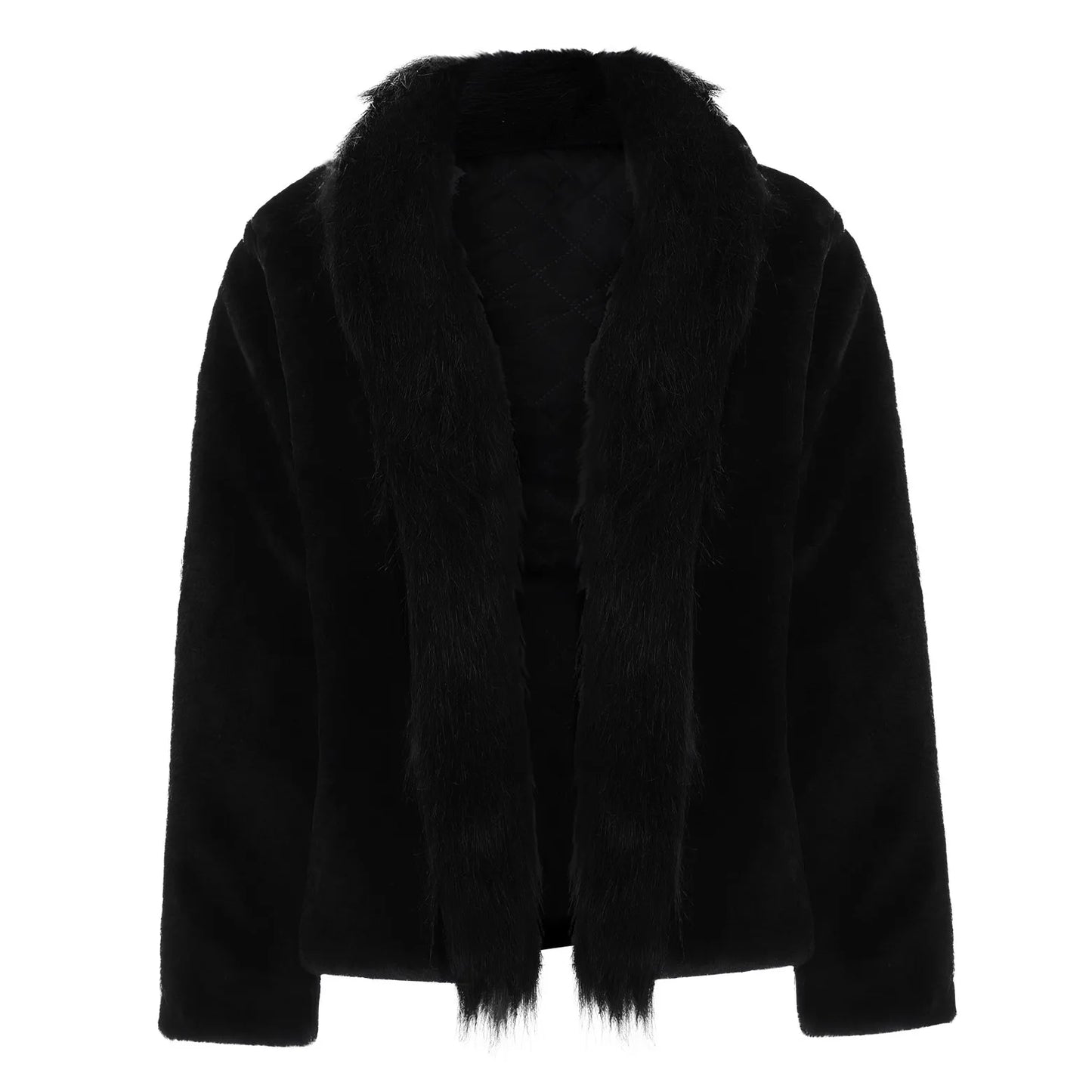 Plush Fur-Lined Trench