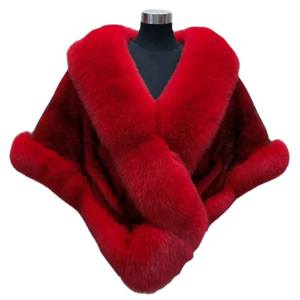 Luxury Fur Poncho, Fluffy Shawl Fur Shawl, Women Jackets