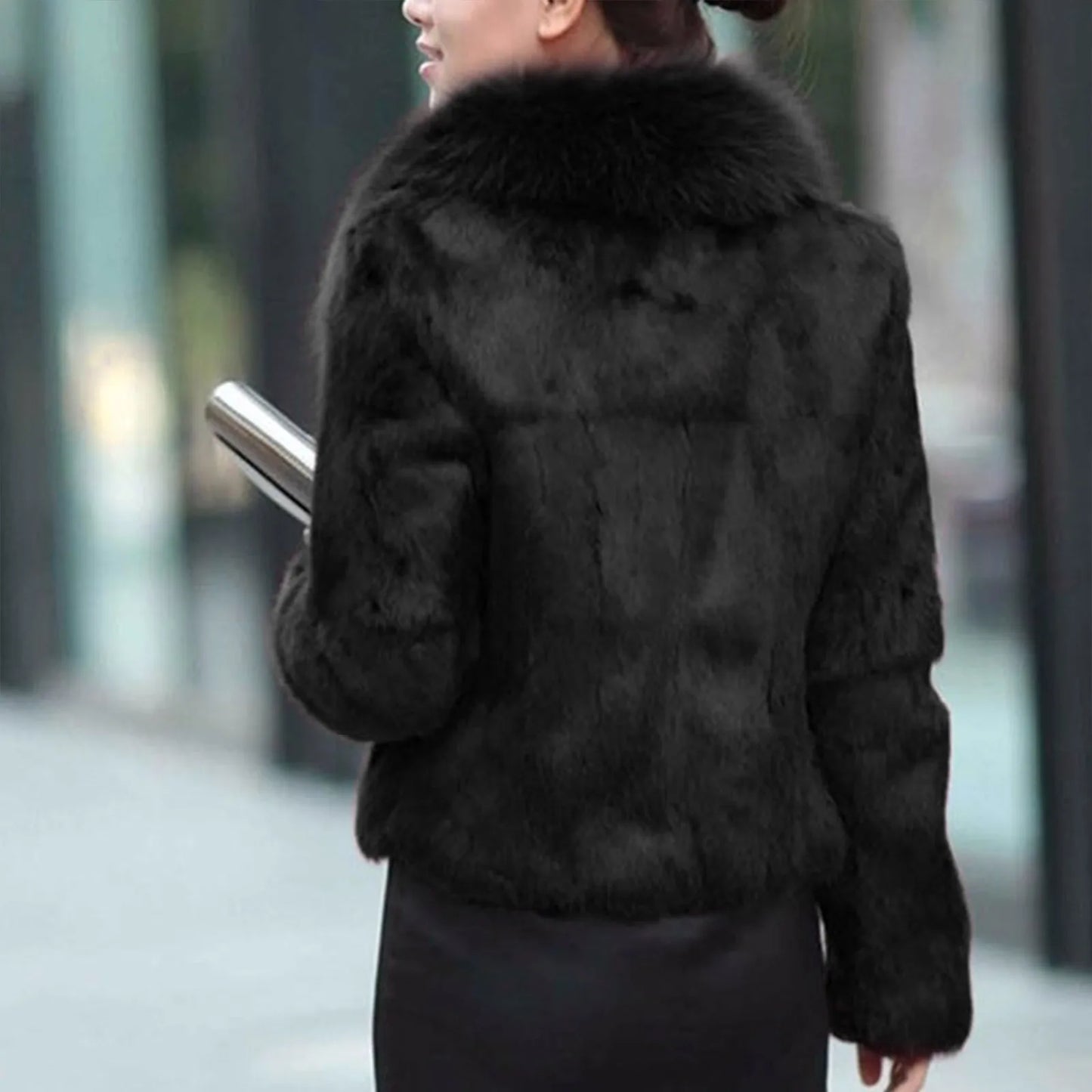 Women's Warm Faux Fur Coat