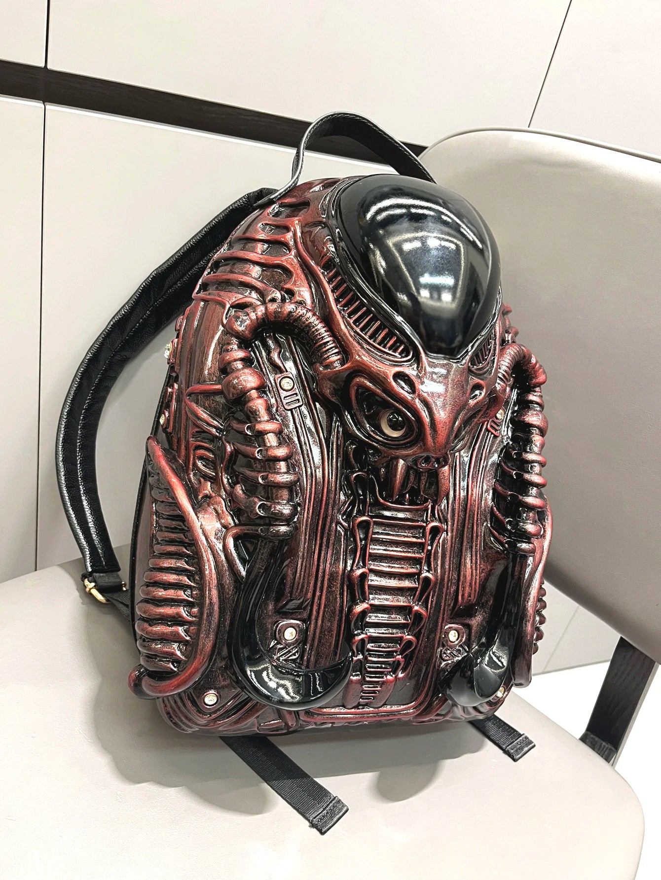 Dancing Engine Designer Backpack Purse