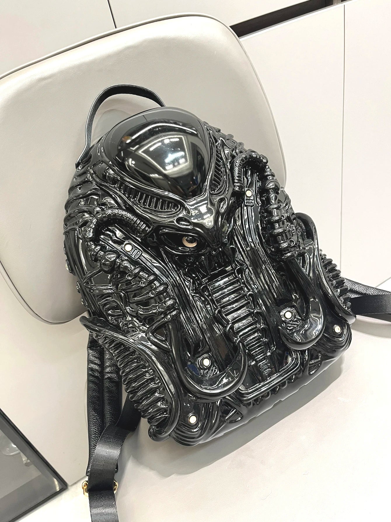 Dancing Engine Designer Backpack Purse