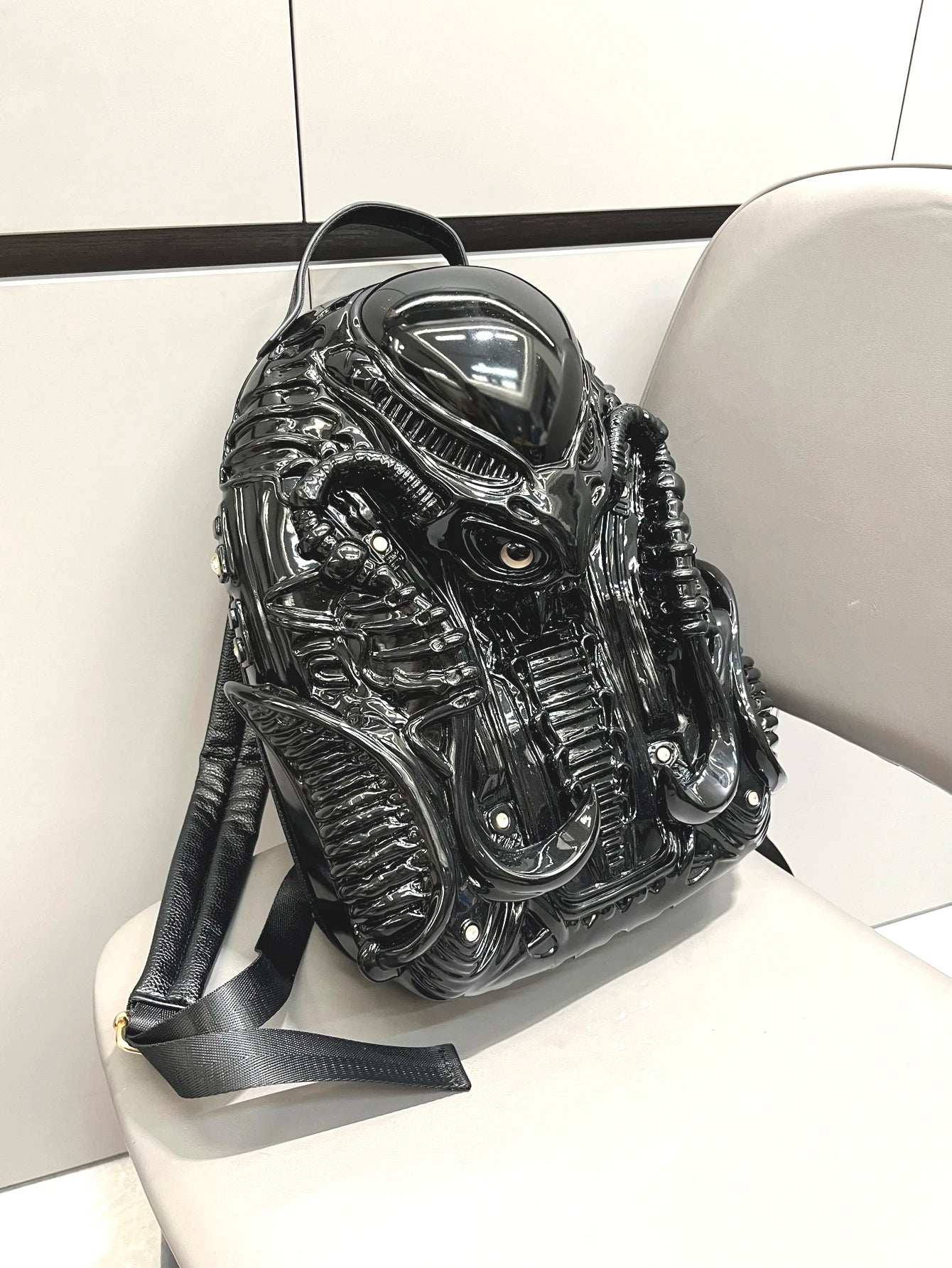 Dancing Engine Designer Backpack Purse