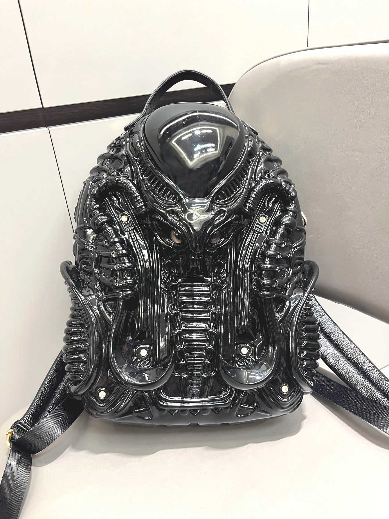 Dancing Engine Designer Backpack Purse