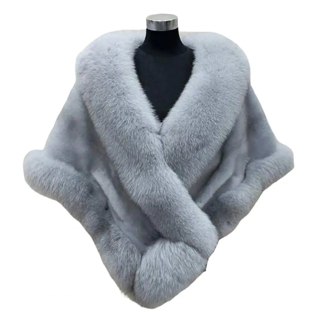 Luxury Fur Poncho, Fluffy Shawl Fur Shawl, Women Jackets