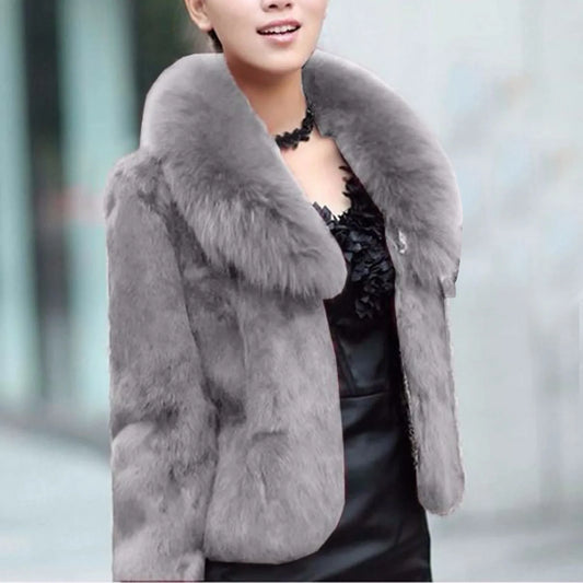 Women's Warm Faux Fur Coat