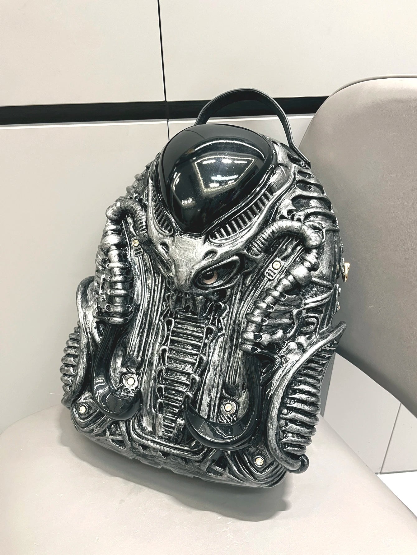 Dancing Engine Designer Backpack Purse