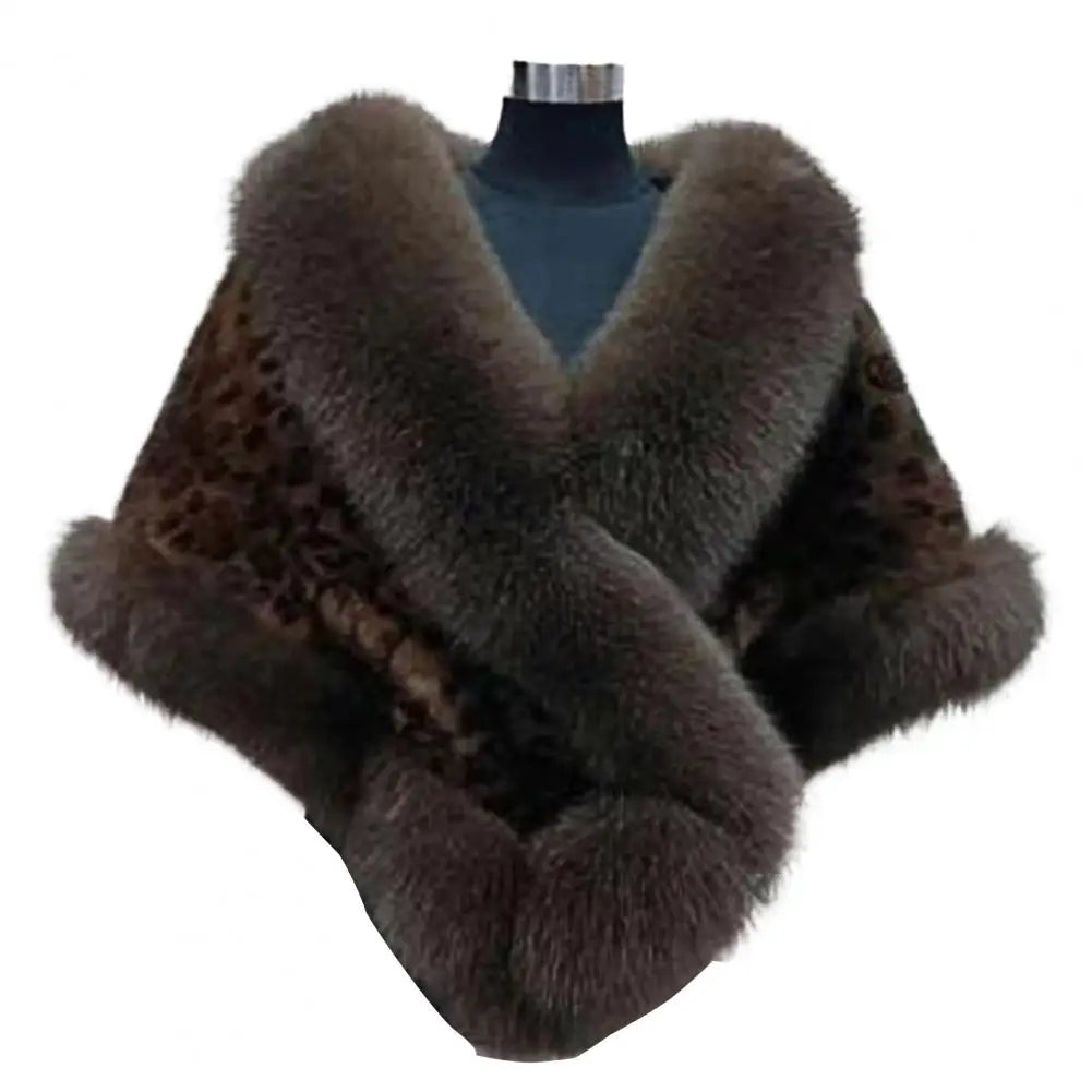 Luxury Fur Poncho, Fluffy Shawl Fur Shawl, Women Jackets